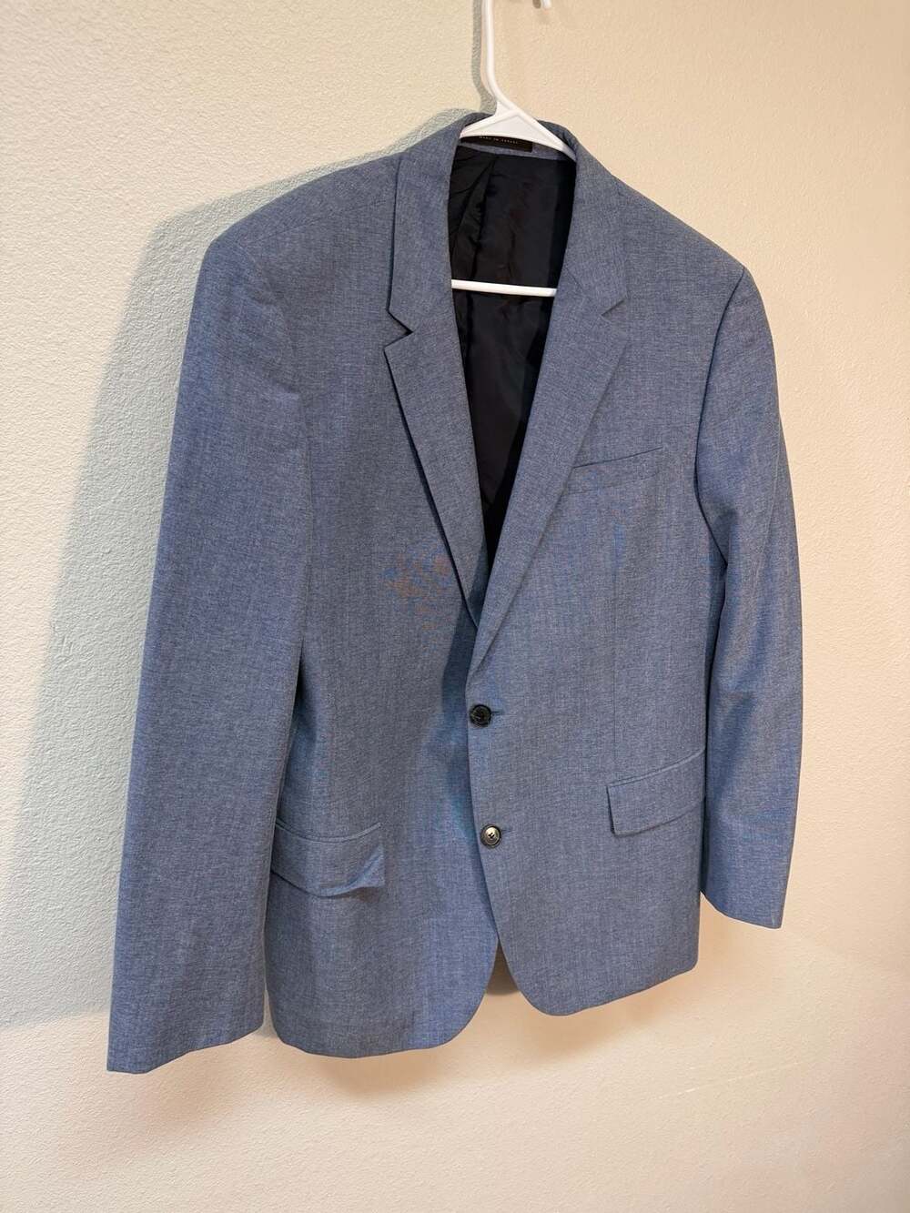 Hugo Boss Blue Suit Jacket Blazer Sport Coat - Picture 3 of 10